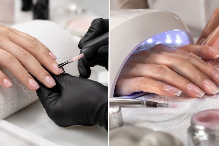 esmaltado semipermanente vs gel
